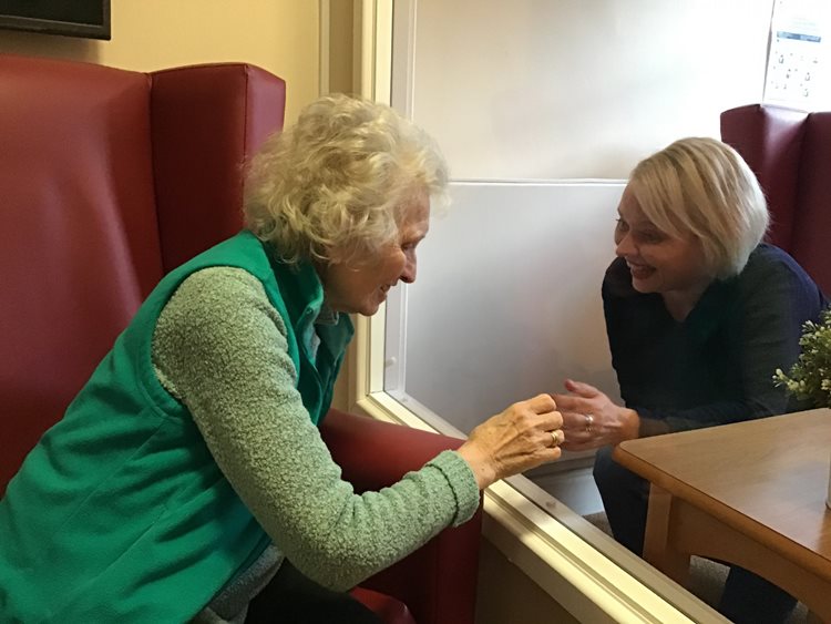 Dedicated, Covid-safe indoor visiting suite opens at Bickerton House care home